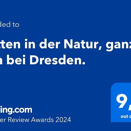 Mitten In Der Natur, Ganz Nah Bei Dresden. Bannewitz Exterior photo